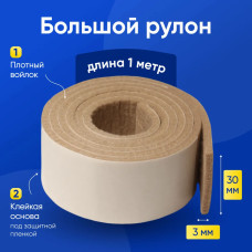 SHTODA HOME Накладки на ножки стула, войлочные наклейки для мебели, лента 1 метр